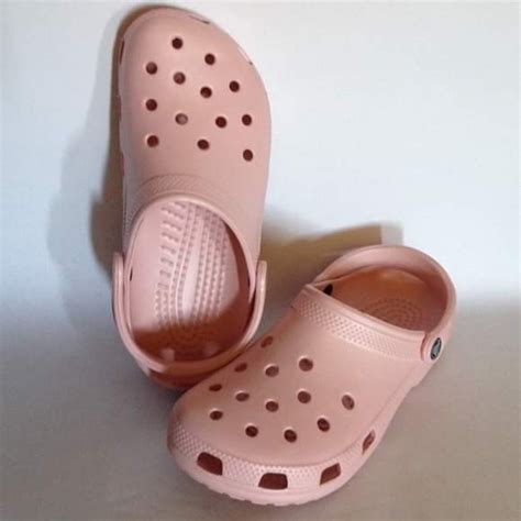 Womens Pastel Pink Crocs, Women's Fashion, Footwear, Flats & Sandals on ...