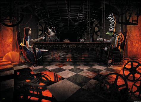 Alice Madness Returns Wallpaper Awesome Alice Madness - Dark Alice In Wonderland Background ...