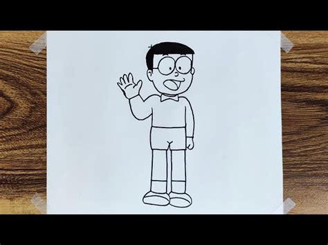 Discover 110+ easy drawing of nobita latest - seven.edu.vn