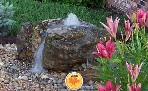 Bubbling Boulders, Fountains, and Stone Accessories | Greenwood, IN ...