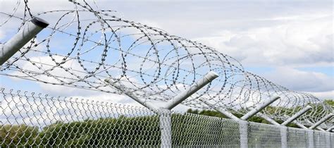 Concertina wire fencing is much like barbed wire fencing, in the sense that it too has sharp edg ...