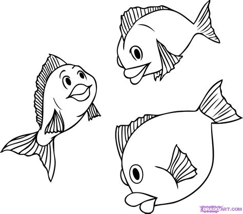 Fish Images For Kids Drawing - Draw-cyber