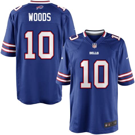 Nike Youth Buffalo Bills Robert Woods Team Color Game Jersey