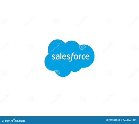 Salesforce Logo High Resolution Cartoon Vector | CartoonDealer.com ...