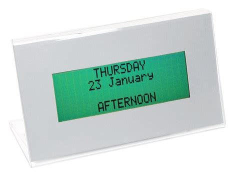 Living Made Easy - Abilia Night And Day Electronic Calendar)