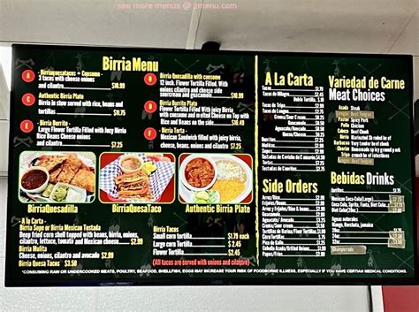 Online Menu of El Indio Restaurant & Taqueria Restaurant, Lawrenceville, Georgia, 30046 - Zmenu