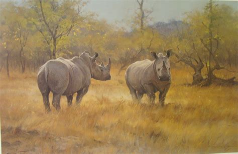 Paintings african wildlife artist Dino Paravano. | Wildlife paintings ...