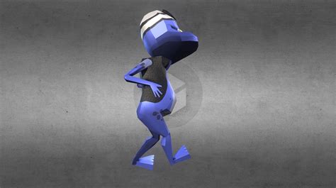 Crazy Frog Walking Animation - Download Free 3D model by mysteriouspeter [609cbc8] - Sketchfab