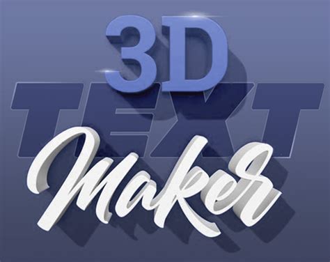 3D Text Maker by Itizso