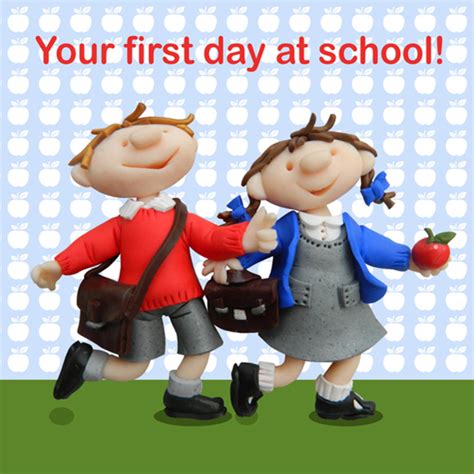 Your First Day At School Greeting Card | Cards