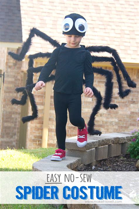 DIY: Easy NO-SEW Spider Costume!!! (...plus, one to GIVE AWAY!) | Make ...