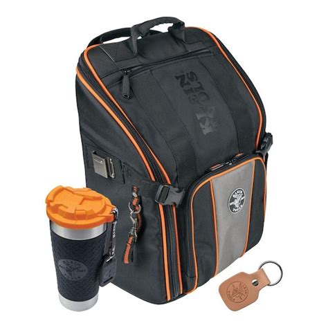 Klein Tools 17 in. Tradesman Pro Tool Bag Backpack Kit 80062 - The Home ...