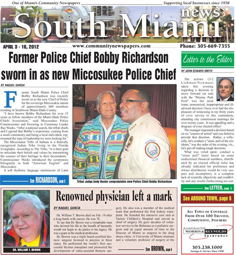 South Miami News 4.3.2012 by Community Newspapers - Issuu