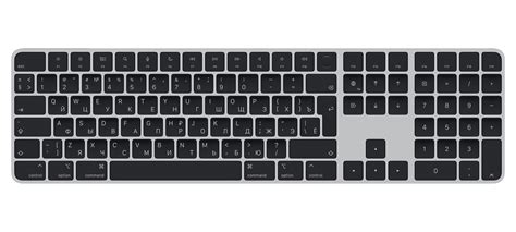 Magic Keyboard with Touch ID and Numeric Keypad for Mac models with Apple silicon - Russian ...