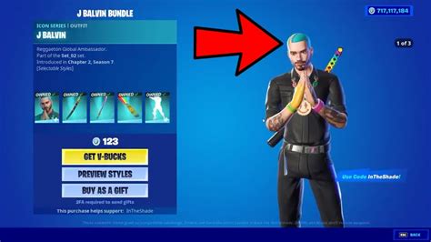 J BALVIN SKIN RELEASE DATE in Fortnite Item Shop! - YouTube