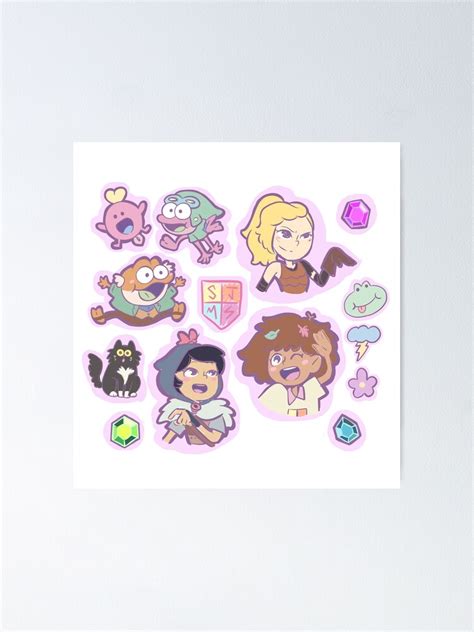 "AMPHIBIA CHARACTER" Poster for Sale by espaciod | Redbubble