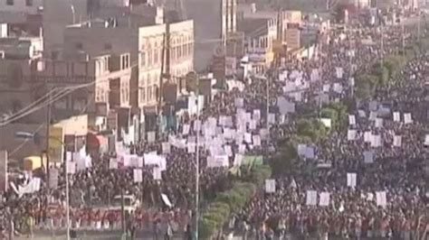 Thousands Protests Across Yemen