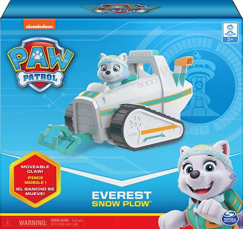 Paw Patrol -Everest's Rescue Snowmobile Everest Figure & Vehicle Evere | OzToyStore