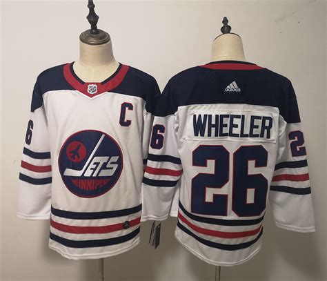 New Winnipeg Jets 26 Blake Wheeler White Breakaway Heritage Adidas Jersey cheap sale