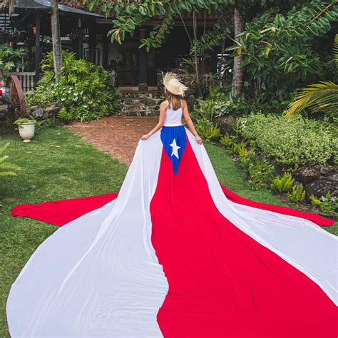 Puerto Rico Flag - Flying Dresses