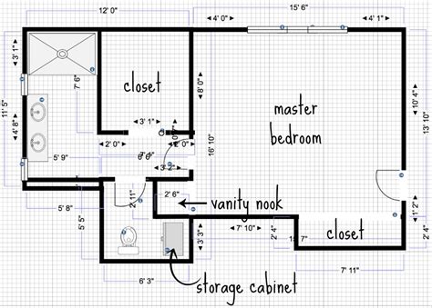 22 Amazing Master Bathroom Layout Plans - Home Decoration and Inspiration Ideas