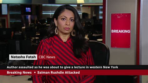 Natasha Fatah on Twitter: "#BREAKING Author Salman Rushdie attacked on ...