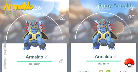 Shiny Armaldo - Pokemon Go