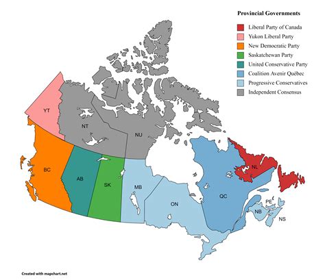 governing parties of Canada's provincial and territorial assemblies : r ...