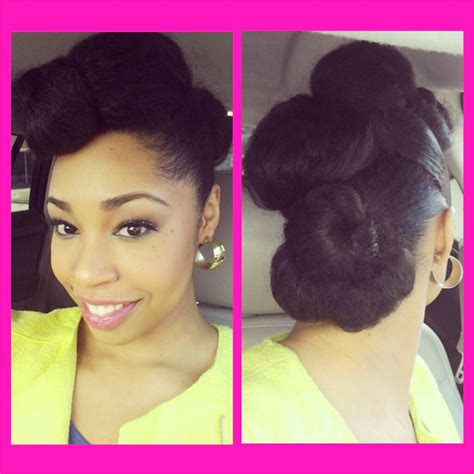 Tiffany Nichols Design: Teyonah Parris inspired Fab Natural Hair Updo