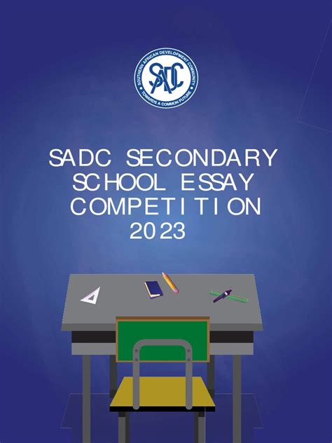 SADC 2023 - Secondary School Essay Comp GUIDELINES + Application Form | PDF | Southern Africa