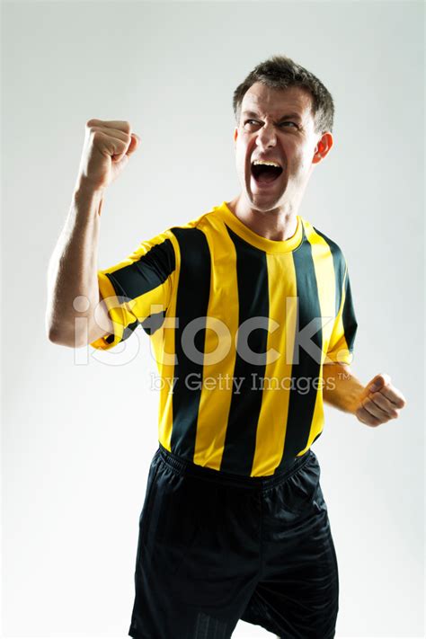 Celebrating Young Soccer Player Stock Photo | Royalty-Free | FreeImages