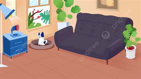 Sofa Chair And Floor Lamp Lit Background, Sofa, Chair, Floor Background ...