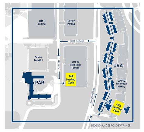 FAU | Housing Map and Loading Zones