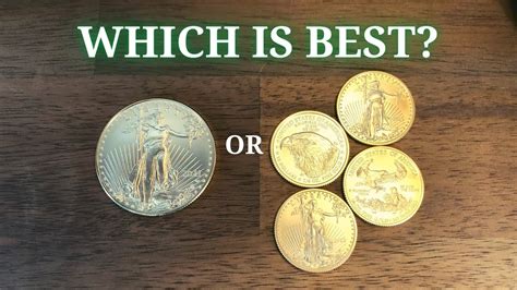 1oz Gold Eagle Vs. 1/4oz Gold Eagle; Which is BETTER?