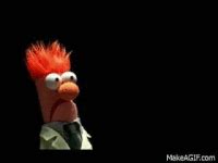 Beaker Muppet Fire Gif