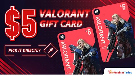 Free $5 Valorant Gift Card | GetFreebiesToday.com