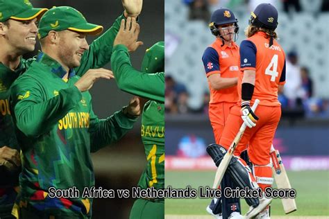 South Africa vs Netherlands Highlights Scorecard: NED Beat SA By 13 ...