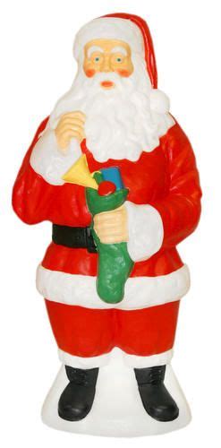 40" Traditional Santa Blow Mold at Menards® | Christmas yard ...