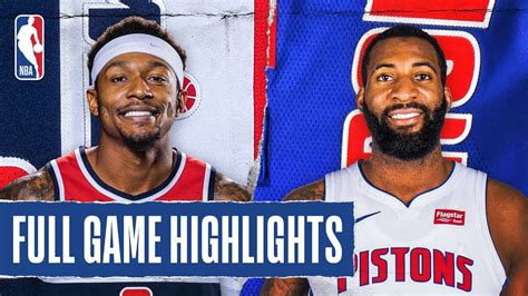 WIZARDS at PISTONS | FULL GAME HIGHLIGHTS | December 26, 2019 - YouTube