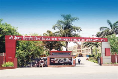 Shri Vaishnav Vidyapeeth Vishwavidyalaya, Indore: Admission, Fees ...