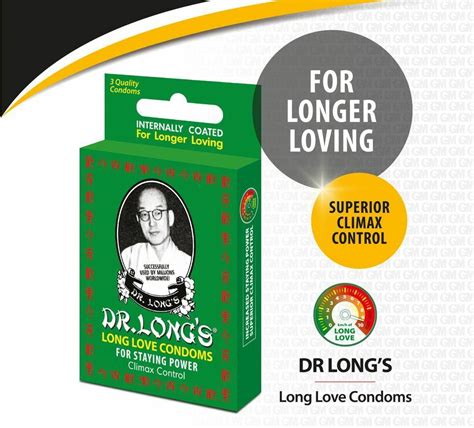 Dr Long Long Love Climax Control Condom 3’s | moodTime