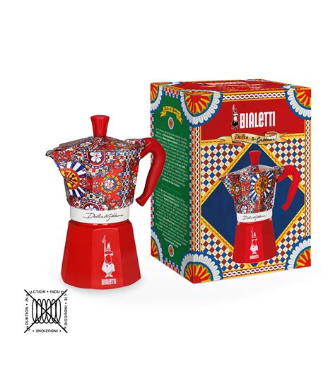 Dolce & Gabbana x Bialetti Moka Express 6-Cup Coffee Maker | Harrods TH