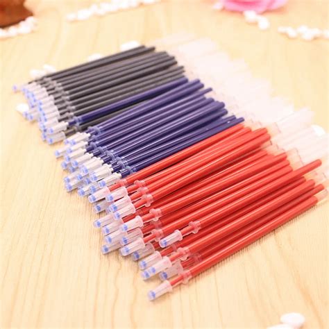 Aliexpress.com : Buy 0.5mm 100Pcs/lot Neutral Ink Gel Pen Refill ...