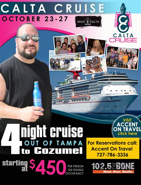 The 8th Annual Mike Calta Show Cruise – 102.5 The Bone