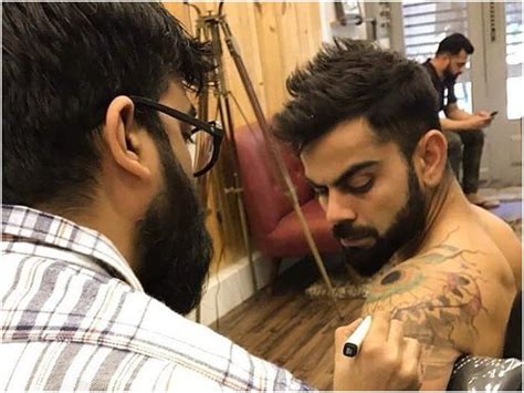 Virat Kohli's tattoos: The story behind Virat Kohli's tattoos: When ...