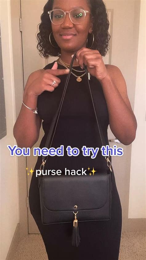 This purse hack is everything! | FifteenAndFifteen | Purse hacks, Crossbody bag, Purses