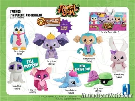 Animal Jam Plush Toys #AnimalJam #Plush #Plushes #Toys | Animal jam ...