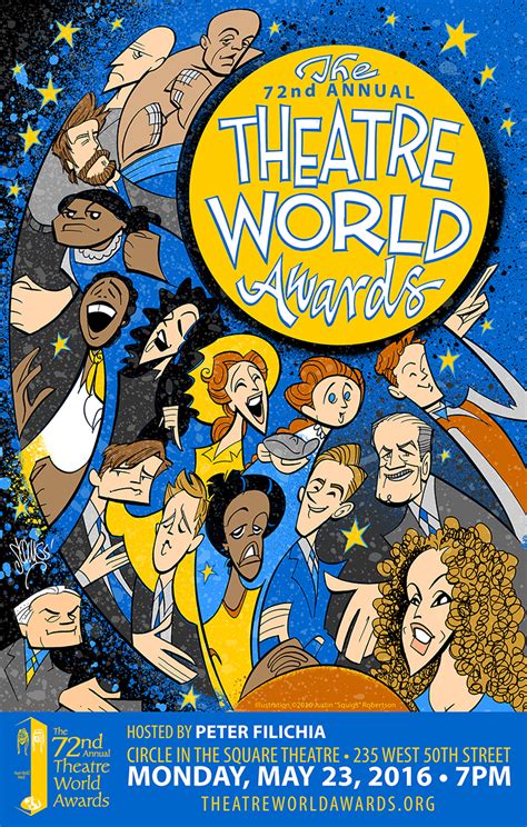 The Theatre World Awards — Squigs: Theatrical Illustration