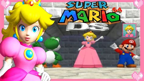 💗 Super Mario 64 DS ( Peach Moments) 💗 - YouTube