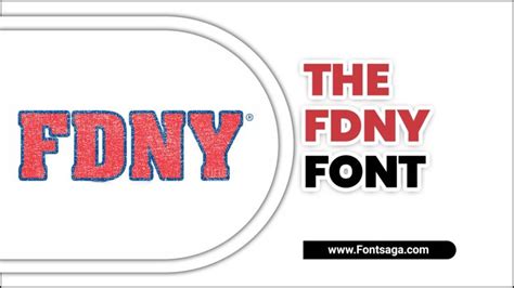 The FDNY Font: Bold & Brave Typography